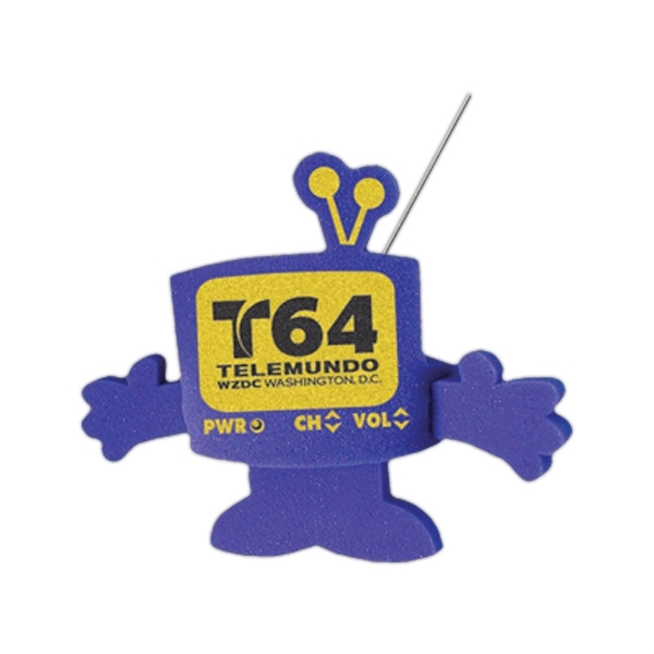 Foam tv man on a leash... from ASI 54886 Foamworx / FoamWorx