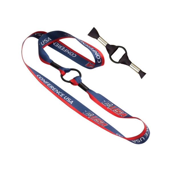 Water bottle shoulder strap with expandable rubber O-ring.... from ASI 88060 Snugz/USA Inc