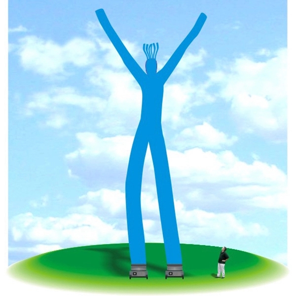 60' inflatable Fly Guy made of rip-stop nylon with two blowers.... from ASI 30442 Above & Beyond Advertising Products / PromoAdLine