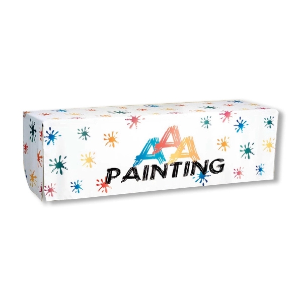 7 oz. woven polyester Digital 8' flat table cover.... from ASI 68707 Marathon Mfg & Supply Co.