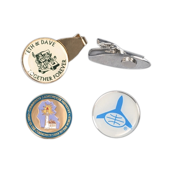 Golf Clip with digital emblem ball marker.... from ASI 68760 Marken Industries / Marken