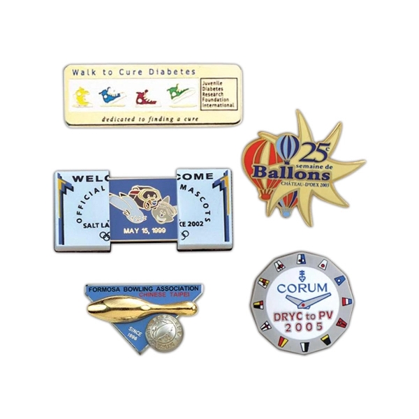 Cloisonne lapel pin.... from ASI 43270 Calconix Inc / Time Zone®