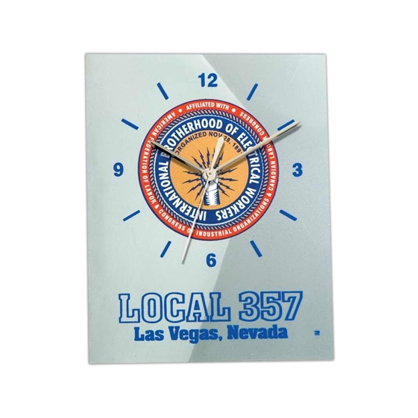 Mirror wall clock.... from ASI 43270 Calconix Inc / Time Zone®