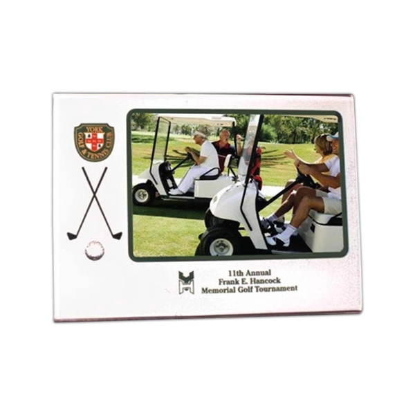 Easel-style frame with extra width for more art. Holds 4" x... from ASI 43270 Calconix Inc / Time Zone®