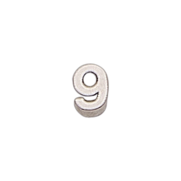 Number shape lapel pin with military clutch, up to 3/8".... from ASI 68760 Marken Industries / Marken