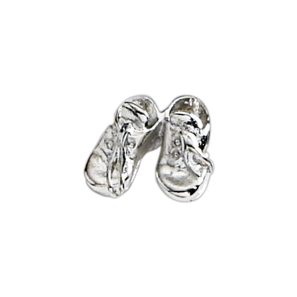 Baby shoes lapel pin with military clutch, up to 5/8".... from ASI 68760 Marken Industries / Marken