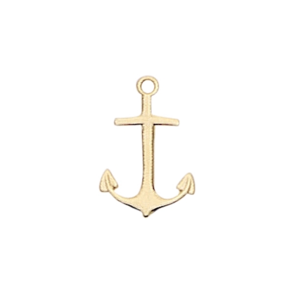 Anchor shape lapel pin with military clutch.... from ASI 68760 Marken Industries / Marken