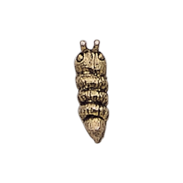 Caterpillar shape lapel pin with military clutch, up to 7/8".... from ASI 68760 Marken Industries / Marken