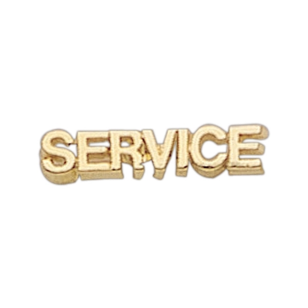 Service lapel pin with military clutch, up to 1".... from ASI 68760 Marken Industries / Marken