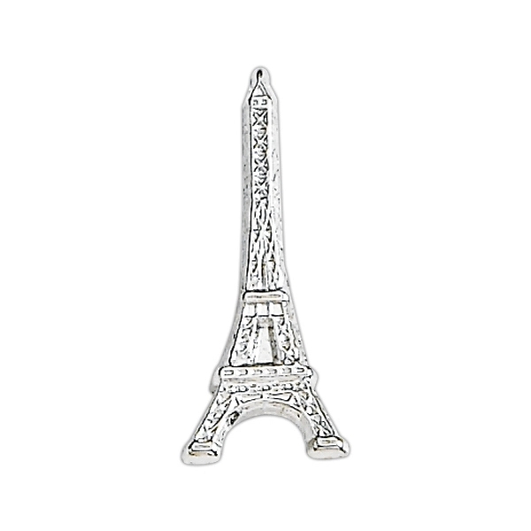 Eiffel Tower lapel pin with military clutch, up to 1".... from ASI 68760 Marken Industries / Marken