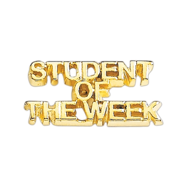 Student of the Week lapel pin with military clutch, up to... from ASI 68760 Marken Industries / Marken