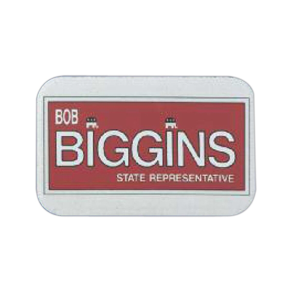 Special shape button with safety pin back.... from ASI 31840 ZZ OLD - Adco Litho Line Inc / Adco