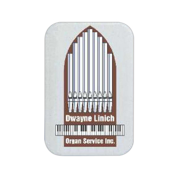 Special shape button with safety pin back.... from ASI 31840 ZZ OLD - Adco Litho Line Inc / Adco