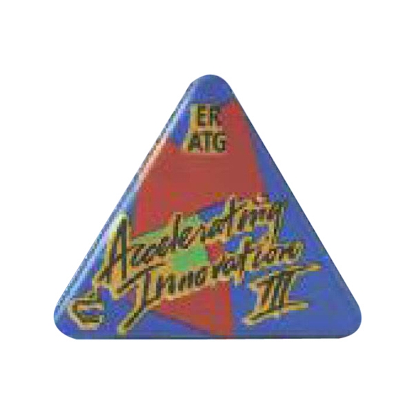 Special shape button with safety pin back.... from ASI 31840 ZZ OLD - Adco Litho Line Inc / Adco