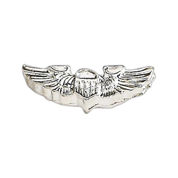 Pilot's wings lapel pin with military clutch, up to 3/4".... from ASI 68760 Marken Industries / Marken