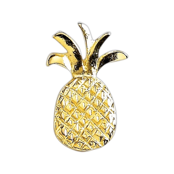 Pineapple shape lapel pin with military clutch, up to 1 1/4"... from ASI 68760 Marken Industries / Marken