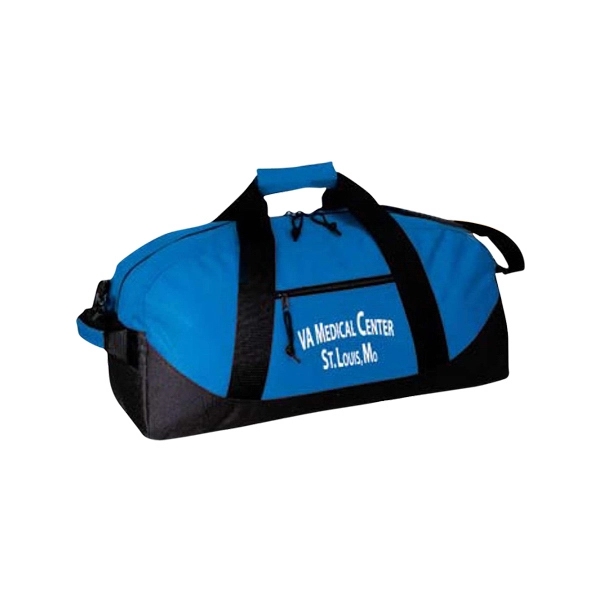 Mid-duffel bag with zippered large compartments, adjustable shoulder strap, zippered side... from ASI 39820 Opusline (Benmex) / Opus Line