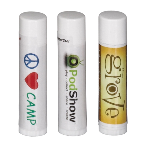 Petroleum based lip moisturizer in a customization white tube.... from ASI 88060 Snugz/USA Inc / SnugZ USA®