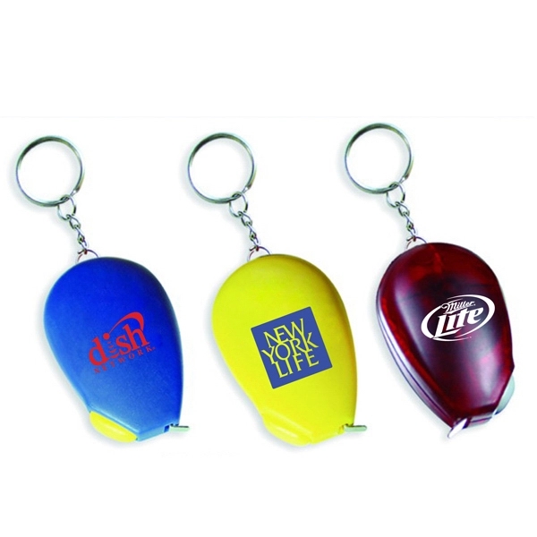 Computer mouse shape tape measure with key chain.... from ASI 74585 Nu Promo International / Nu Promo Line