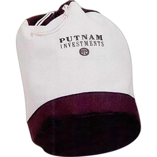 Fashion drawcord bag with barrel lock drawcord closure.... from ASI 88782 Sport Systems Custom Bag Corp / Sport Systems Custom Bag