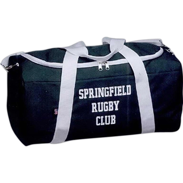 Team player bag with horseshoe top opening and shoulder strap, 20"... from ASI 88782 Sport Systems Custom Bag Corp / Sport Systems Custom Bag