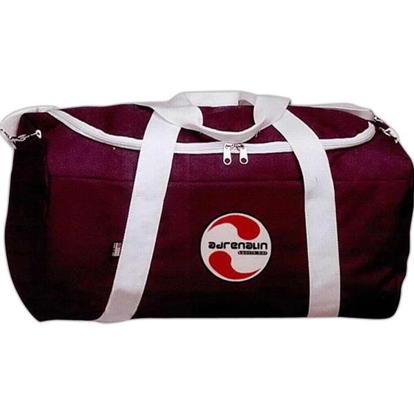 Team player bag with horseshoe top opening and shoulder strap, 24"... from ASI 88782 Sport Systems Custom Bag Corp / Sport Systems Custom Bag