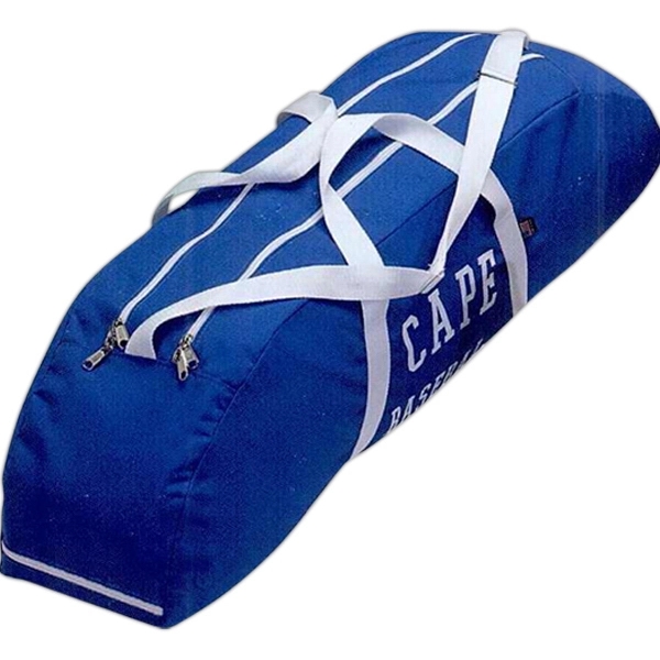 Individual player bat bag with zip close wet pocket, 30" x... from ASI 88782 Sport Systems Custom Bag Corp / Sport Systems Custom Bag