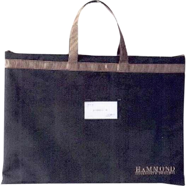 Clear vinyl ID window x-ray bag.... from ASI 88782 Sport Systems Custom Bag Corp / Sport Systems Custom Bag