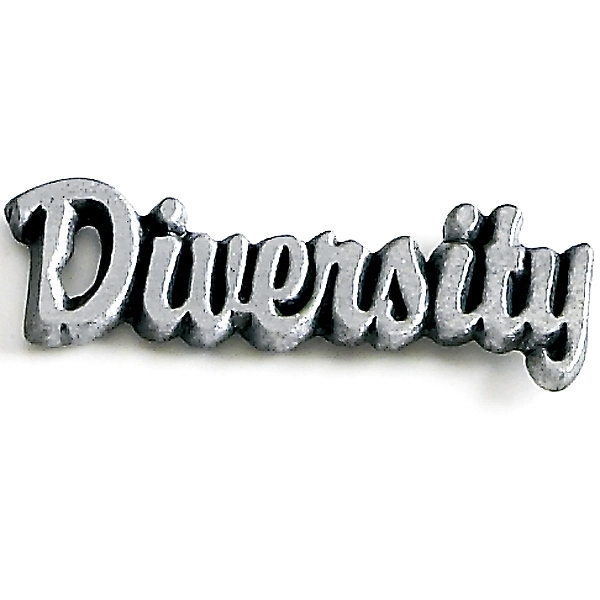 Diversity lapel pin with military clutch, up to 1 1/4".... from ASI 68760 Marken Industries / Marken
