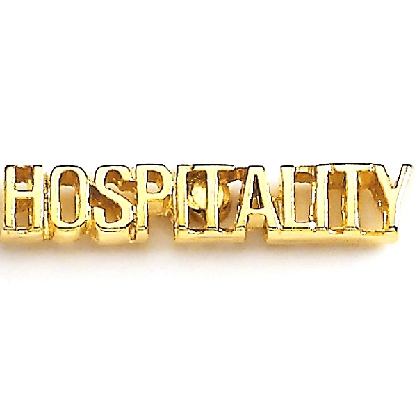 Hospitality lapel pin with military clutch, up to 1 1/4".... from ASI 68760 Marken Industries / Marken