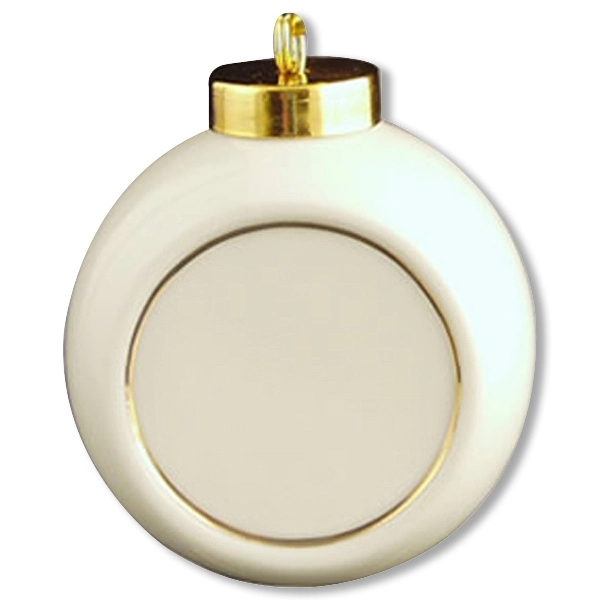 Flat Sided Ball Ornament... from ASI 68878 Mar's Line / Mar's Promotions / MAR's Line Mars China Collection