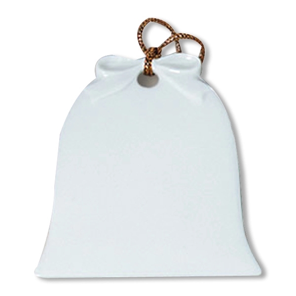 Bell shaped Christmas tree ornament made from porcelain.... from ASI 68878 Mar's Line / Mar's Promotions / MAR's Line Mars China Collection