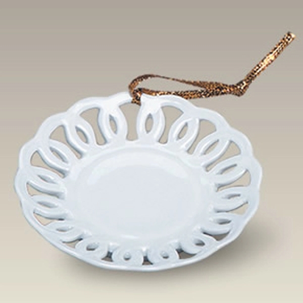 Open, circular, Christmas tree ornament. 3"... from ASI 68878 Mar's Line / Mar's Promotions / MAR's Line Mars China Collection