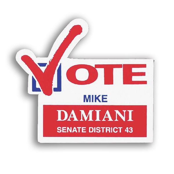 Flat flexible stock magnet with check mark, 2 3/4" x 3... from ASI 68507 The Magnet Group