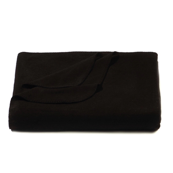 Black bamboo throw blanket with whip stitch edge.... from ASI 98085 Wolfmark