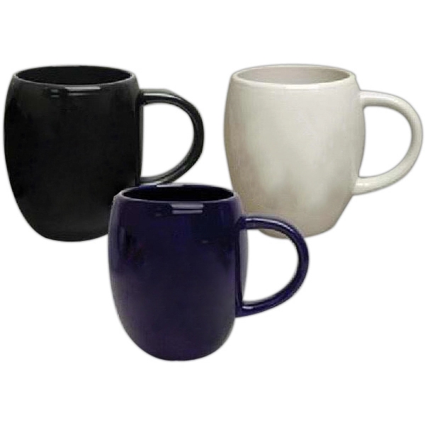 16 oz. New York barrel mug.... from ASI 92133 777 Promotional Products Inc