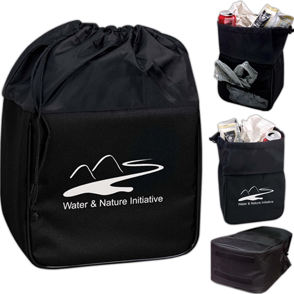 Exclusive car trash container. Easy drawstring closure on top, side mesh... from ASI 94120 ZZ MERGED - V-Line/Norwood