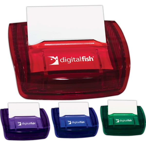 Brilliance - Adhesive note dispenser with 50 adhesive notes.... from ASI 51625 ZZ - NOT KNOWN, OLD IMPORT, ASI:51625