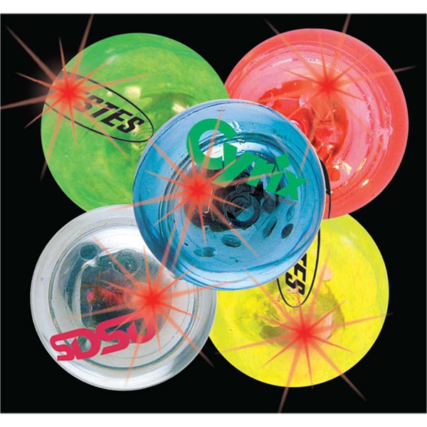 Blinking ball flashes 2 red LED lights.... from ASI 45450 CleggPromo