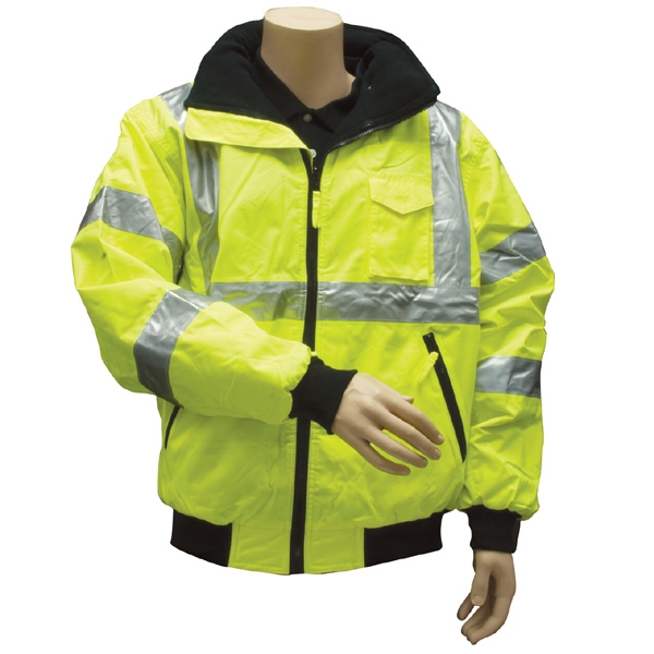High visibility safety bomber jacket. Blank.... from ASI 82649 ZZ OLD/Drop - Road Pro / RoadPro