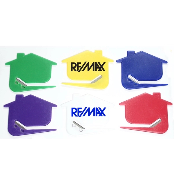 Jumbo size house shaped letter opener.... from ASI 74585 Nu Promo International / Nu Promo Line