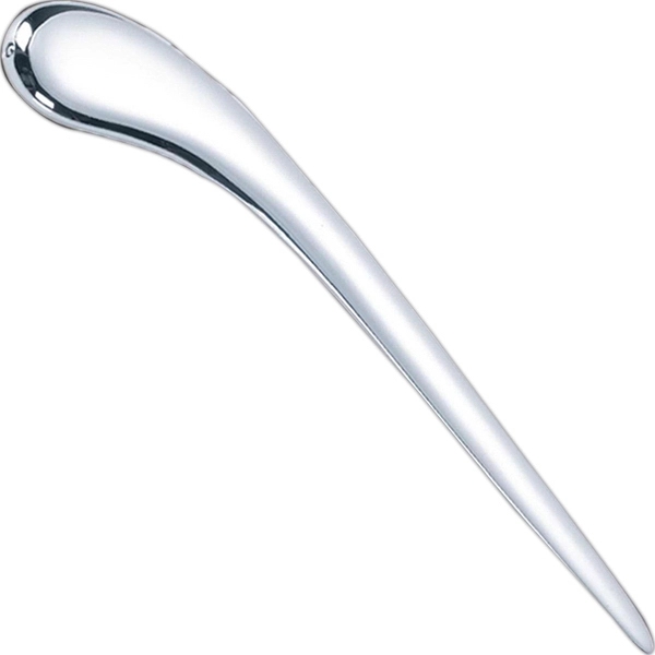 Silver, curved edge letter opener.... from ASI 73010 Natico Originals Inc / Natico Originals