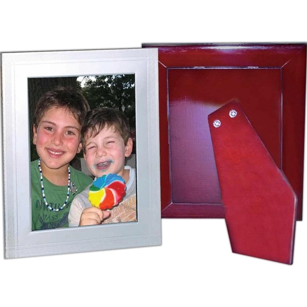 Silver 4" x 6" picture frame, with wooden back.... from ASI 73010 Natico Originals Inc / Natico Originals