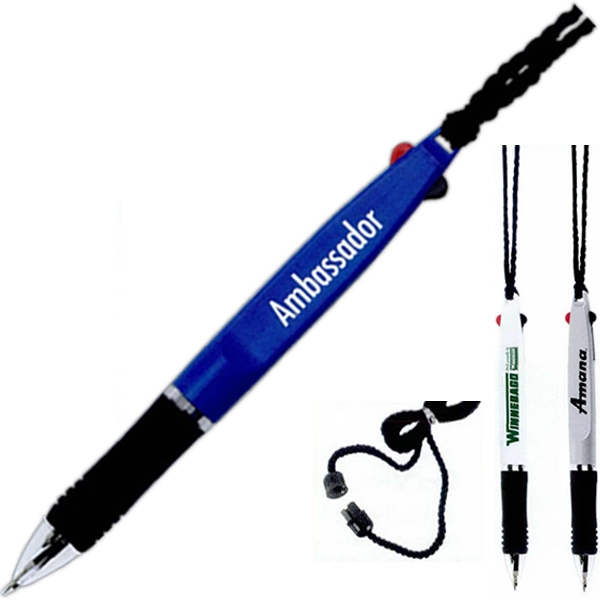 Two color pen on a black break-away rope.... from ASI 42424 ZZ DROPPED -Bullet