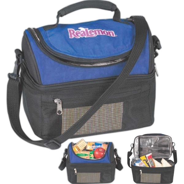 Two-compartment insulated lunch-mate.... from ASI 42920 Busrel Inc