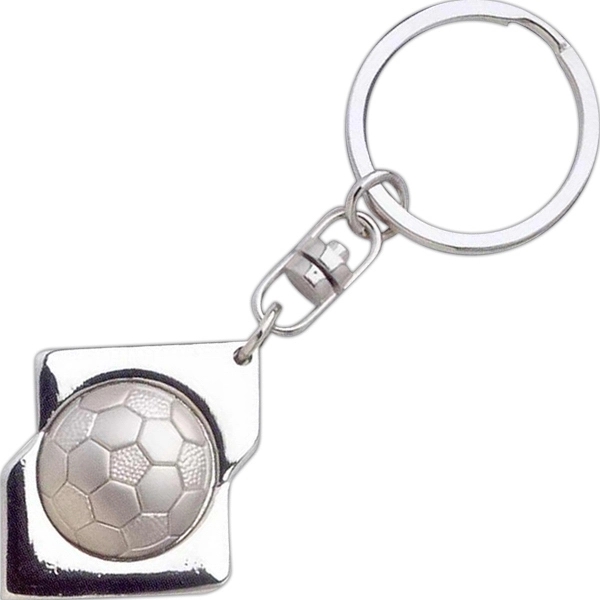 Zinc die cast, 3 dimensional key tag.... from ASI 56420 Genesis / Genesis