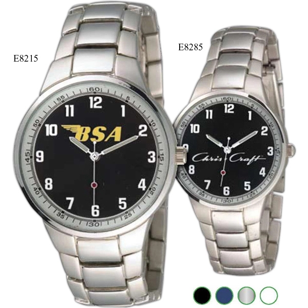 Alloy case watch with a bracelet, Japanese movement, a second hand,... from ASI 86230 Selco