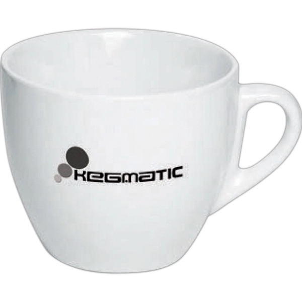 Personalized 6 oz. white coffee mug.... from ASI 39552 BEL Promo