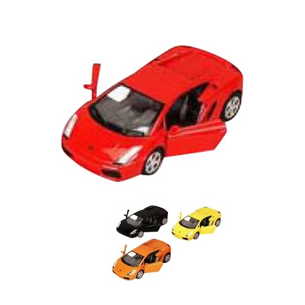 Die cast metal vehicle Lamborghini Gallardo toy.... from ASI 85620 H M Schmidt Co Inc / Traveling Billboard