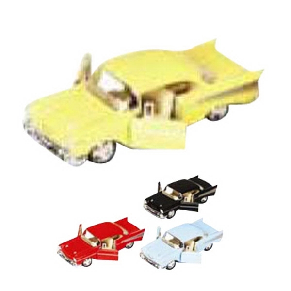 Die cast metal Chevrolet Bel Air Hard top toy vehicle.... from ASI 85620 H M Schmidt Co Inc / Traveling Billboard